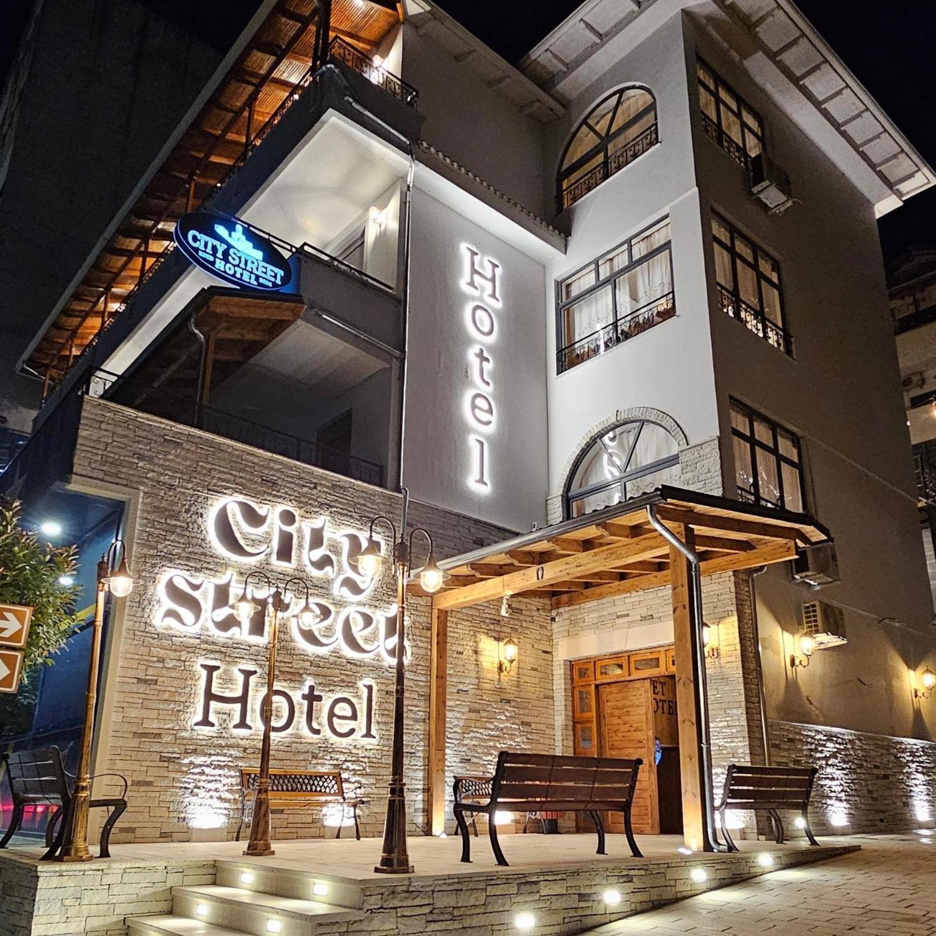 City Street Hotel Gjirokaster Luaran gambar
